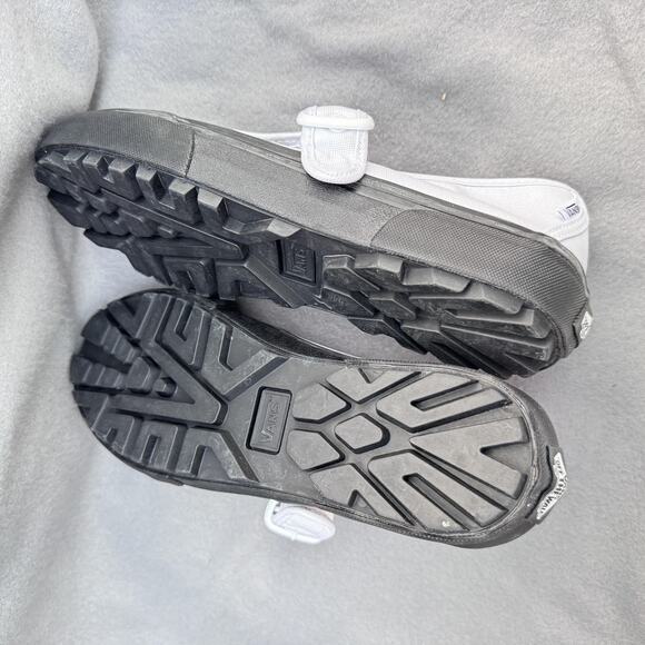 Vans Premium Style 93 Mary Jane White Pearlized Coated Canvas Sneakers Womens 8 - Picture 10 of 12